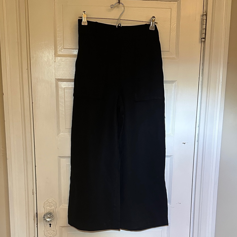 NWT- Young Fabulous & Broke Black Wide-Leg Pants